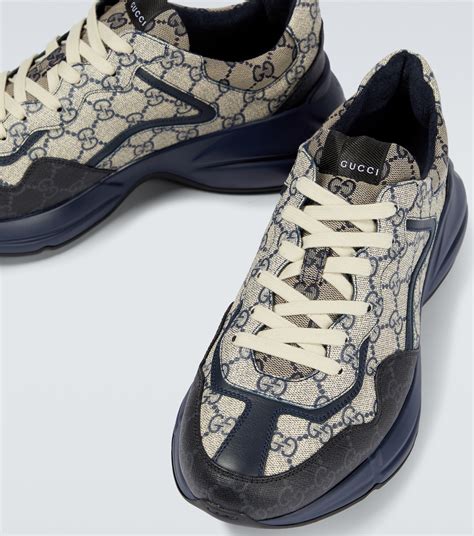 gucci rhyton sneakers dames|gucci gg rhyton sneakers men's.